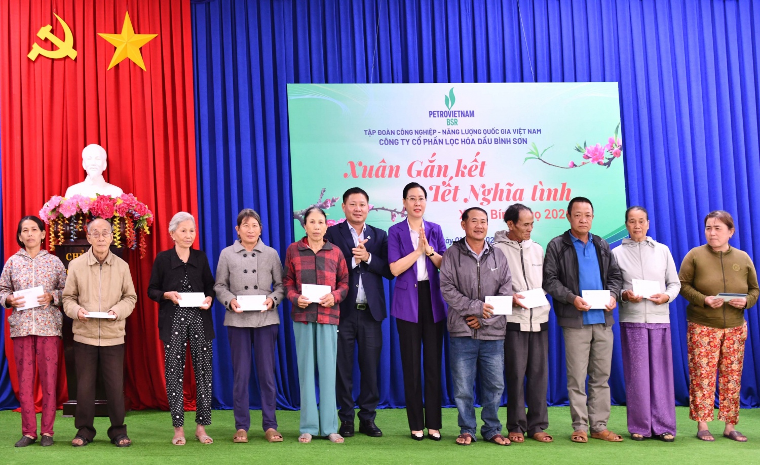 BSR lan tỏa chương trình “Petrovietnam: Xuân Gắn kết - Tết Nghĩa tình” tại Quảng Ngãi