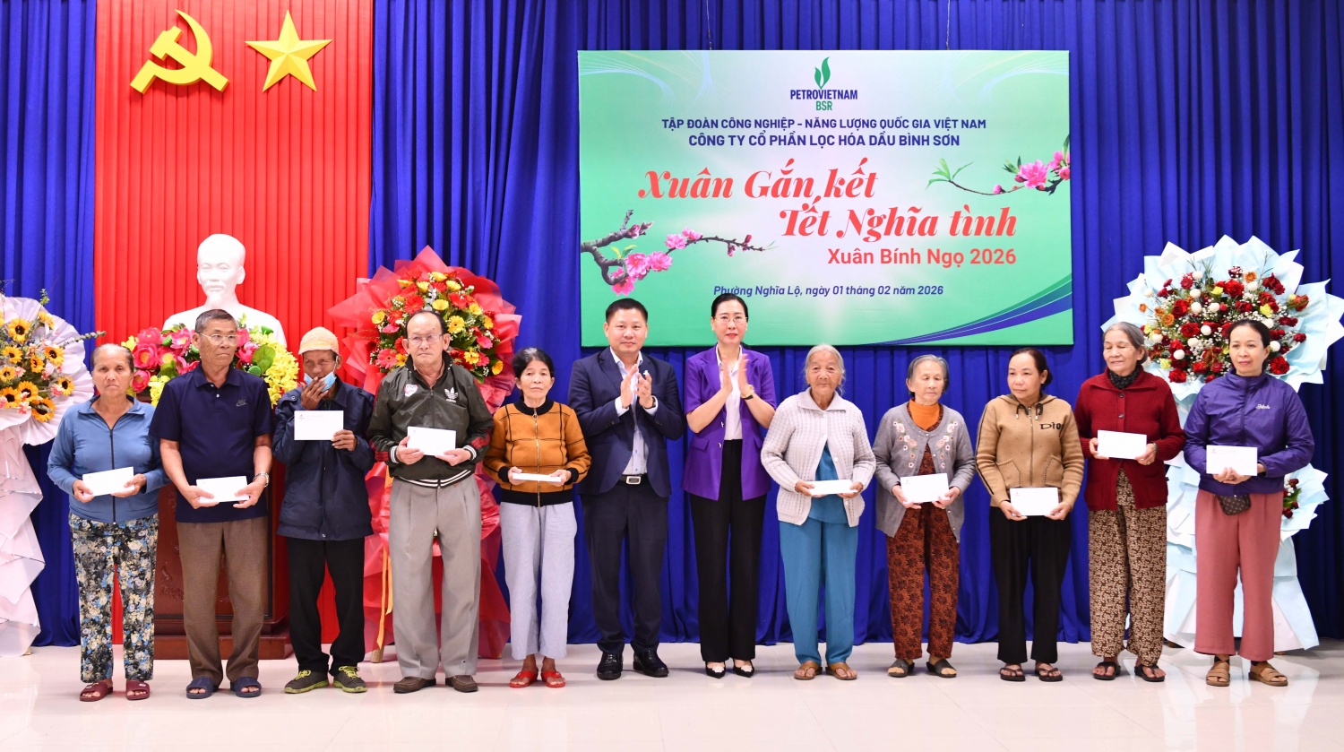 BSR lan tỏa chương trình “Petrovietnam: Xuân Gắn kết - Tết Nghĩa tình” tại Quảng Ngãi