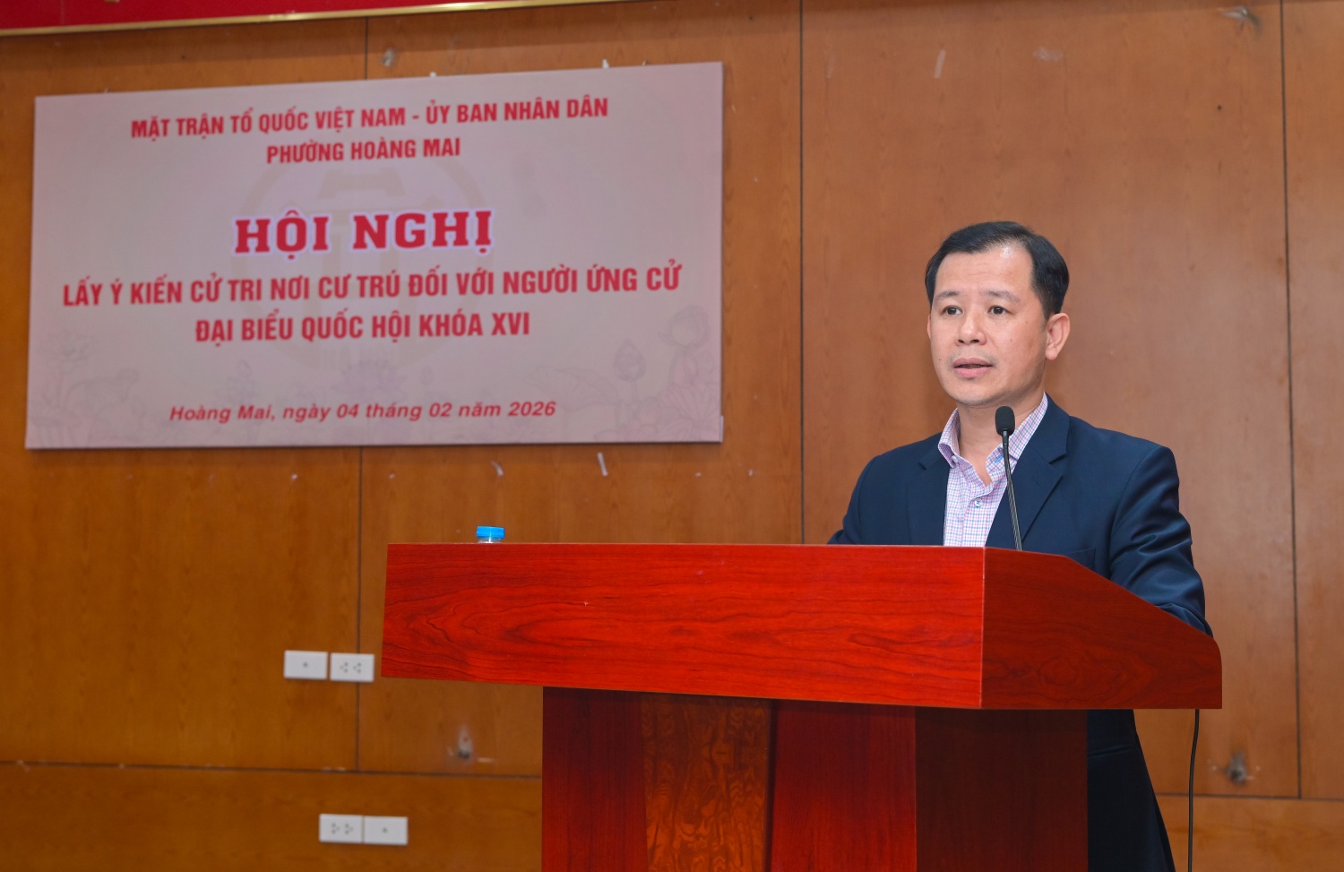 Đồng chí Lê Ngọc Sơn được được cử tri nơi cư trú tín nhiệm, giới thiệu ứng cử đại biểu Quốc hội khóa XVI