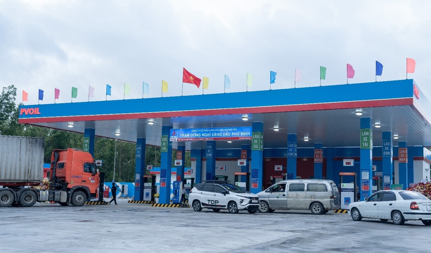 PVOIL Phú Yên khai trương Trạm dừng nghỉ xăng dầu Phú Bình: Dấu ấn chiến lược nâng tầm thương hiệu