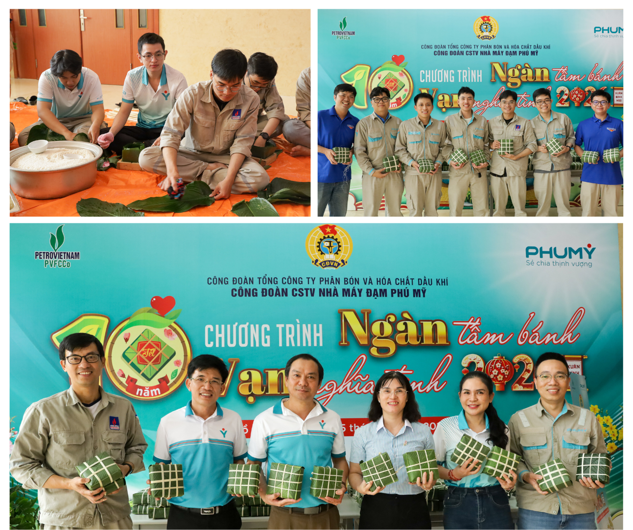 [P Magazine] Bánh chưng xanh mang nghĩa tình PVFCCo - Phú Mỹ đến với cảnh đời neo đơn