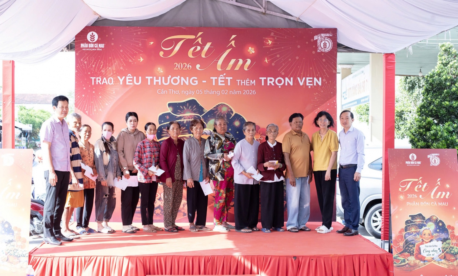 Tết Ấm 2026 PVCFC: 200 bà con đón tết trong yêu thương