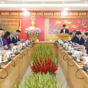 PV GAS làm việc với UBND tỉnh Hà Tĩnh về việc triển khai các dự án năng lượng trọng điểm