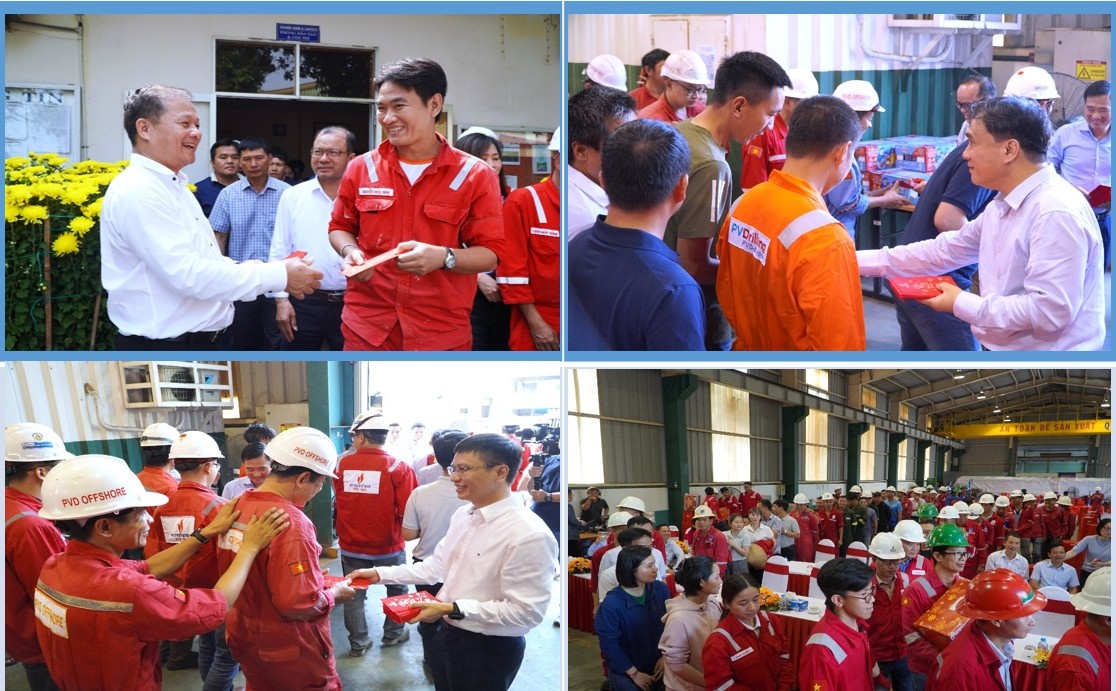 PV Drilling chúc Tết công đoàn viên, người lao động trước thềm Tết Bính Ngọ 2026