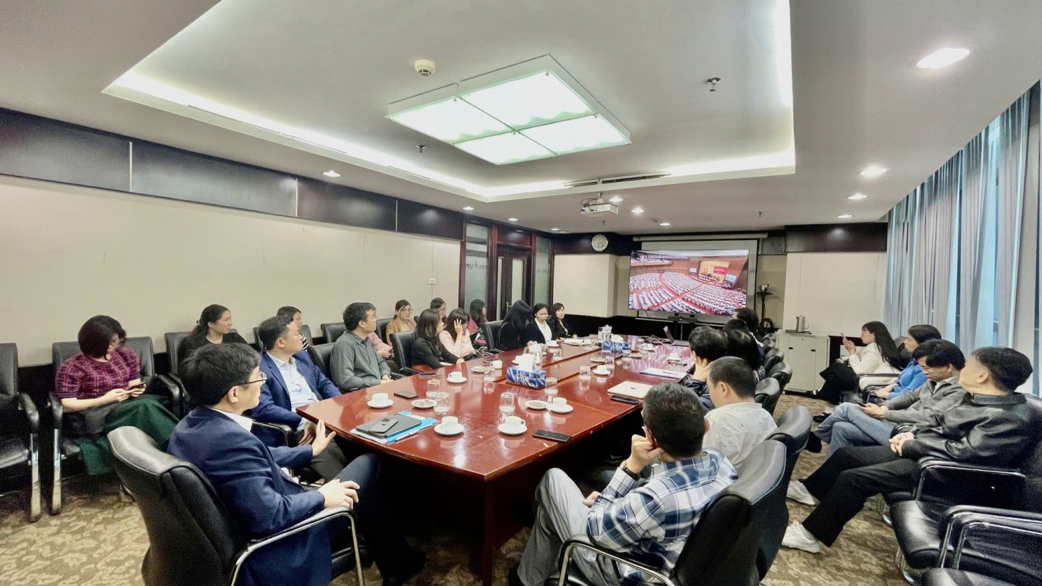 Đảng bộ Petrovietnam tham dự Hội nghị học tập, triển khai Nghị quyết Đại hội XIV của Đảng