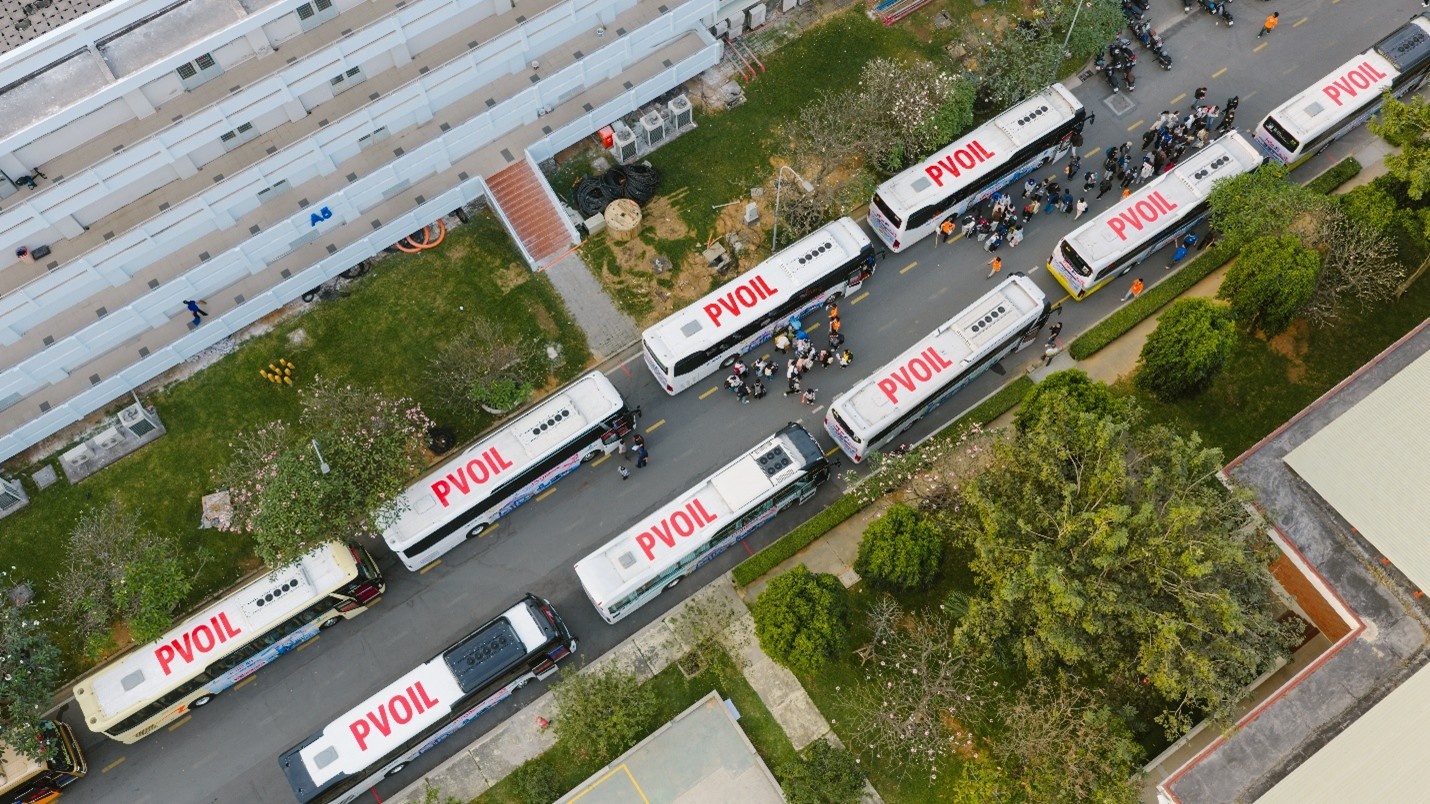 25 chuyến xe sẽ đưa sinh viên về các tỉnh miền Trung dọc Quốc lộ 1A, từ Khánh Hòa, Bình Định đến Nghệ An, Thanh Hóa. 