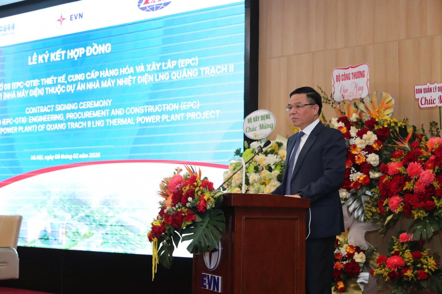 Ký kết hợp đồng EPC Dự án thành phần 1 thuộc Dự án Nhà máy Nhiệt điện LNG Quảng Trạch II Ký kết hợp đồng EPC Dự án thành phần 1 thuộc Dự án Nhà máy Nhiệt điện LNG Quảng Trạch II