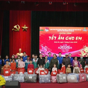 Tuổi trẻ PVEP chia sẻ yêu thương với chương trình “Tết ấm cho em” năm 2026
