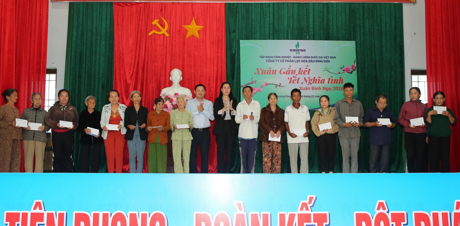 BSR lan tỏa yêu thương với chương trình “Tết vì người nghèo 2026”