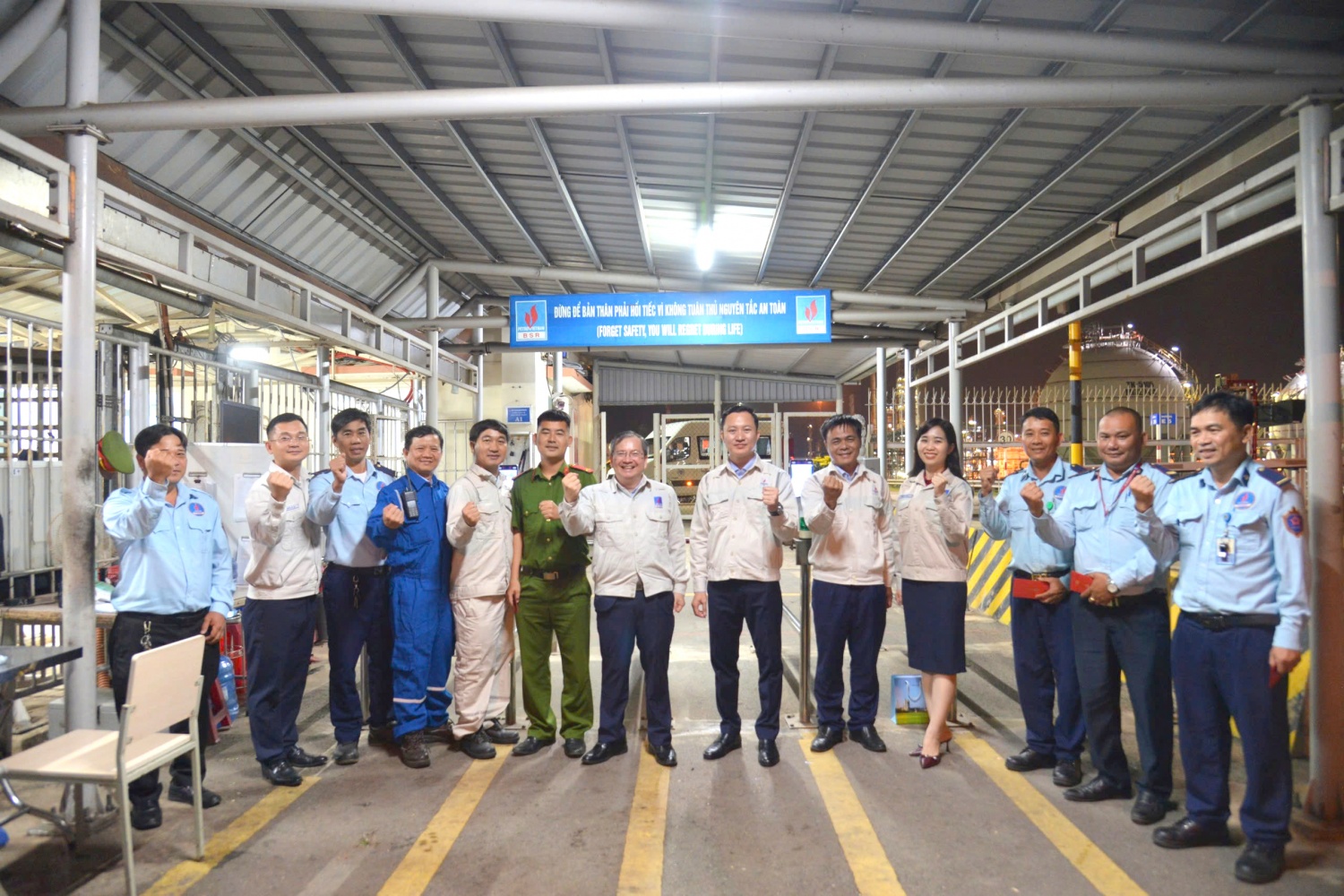 Người lao động BSR hăng say lao động ngày Tết vì dòng chảy năng lượng quốc gia