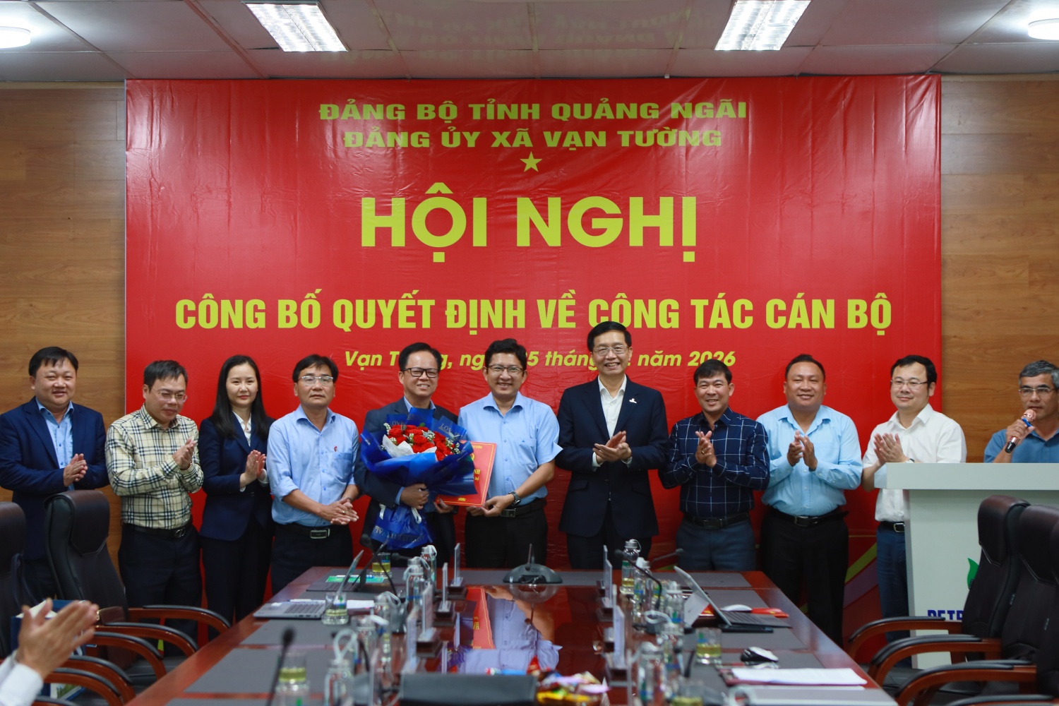 Đồng chí Nguyễn Văn Hội giữ chức Bí thư Đảng uỷ PVSM