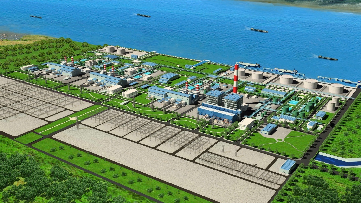 Lãnh đạo Petrovietnam làm việc về tiến độ Ô Môn III, IV