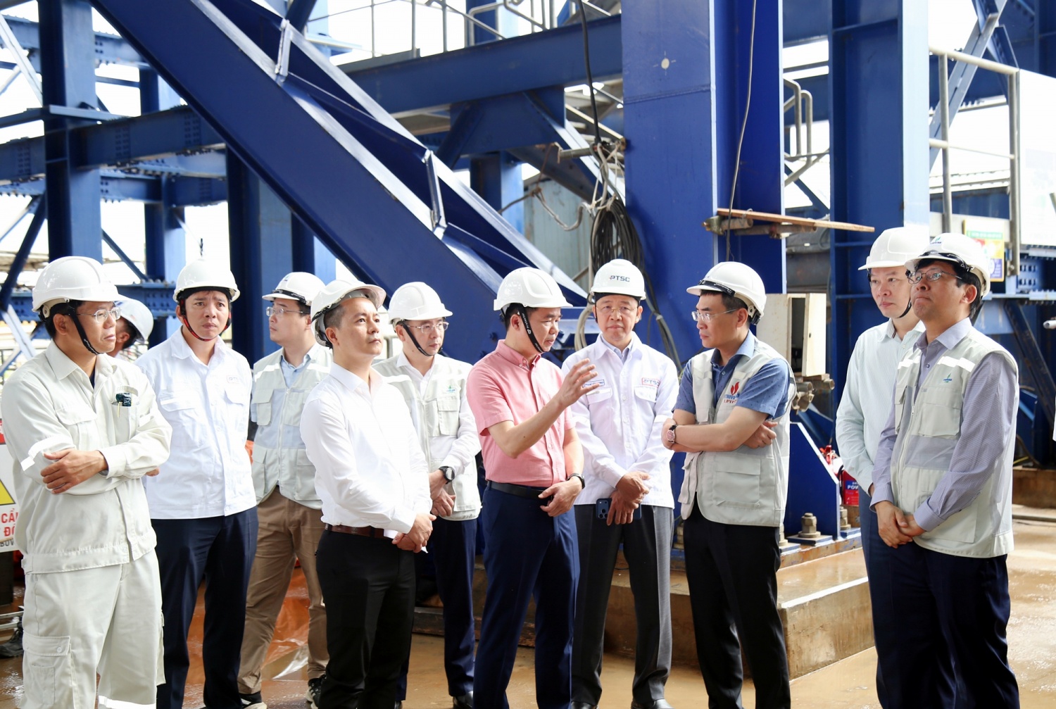 Lãnh đạo Petrovietnam làm việc với Ban QLDA Long Phú 1: Củng cố tiến độ, sẵn sàng tăng tốc dự án