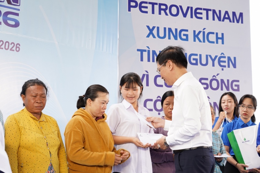 Tháng Thanh niên 2026: Tuổi trẻ Petrovietnam xung kích, tình nguyện vì cuộc sống cộng đồng