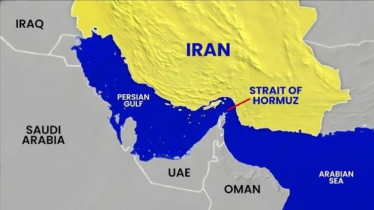 Eo biển Hormuz có vị trí chiến lược. 