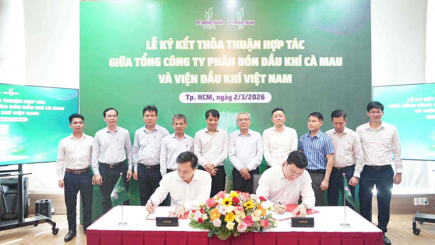 PVCFC và VPI hợp tác phát triển nông nghiệp xanh, bền vững