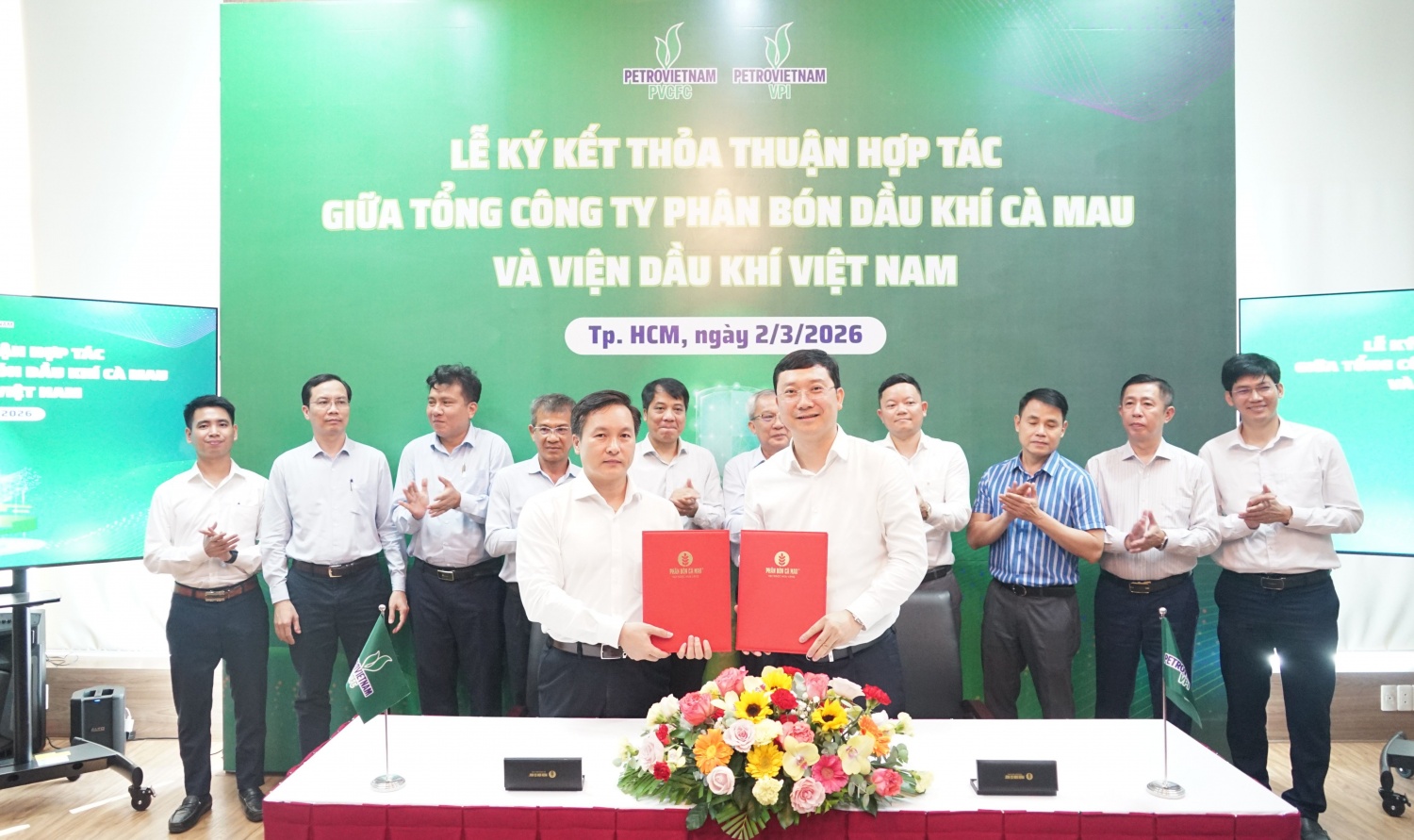 PVCFC và VPI hợp tác phát triển nông nghiệp xanh, bền vững