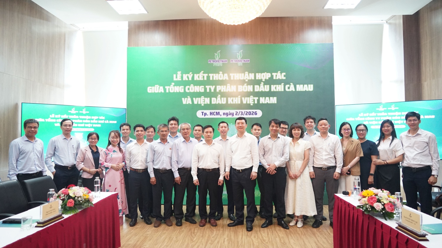 PVCFC và VPI hợp tác phát triển nông nghiệp xanh, bền vững