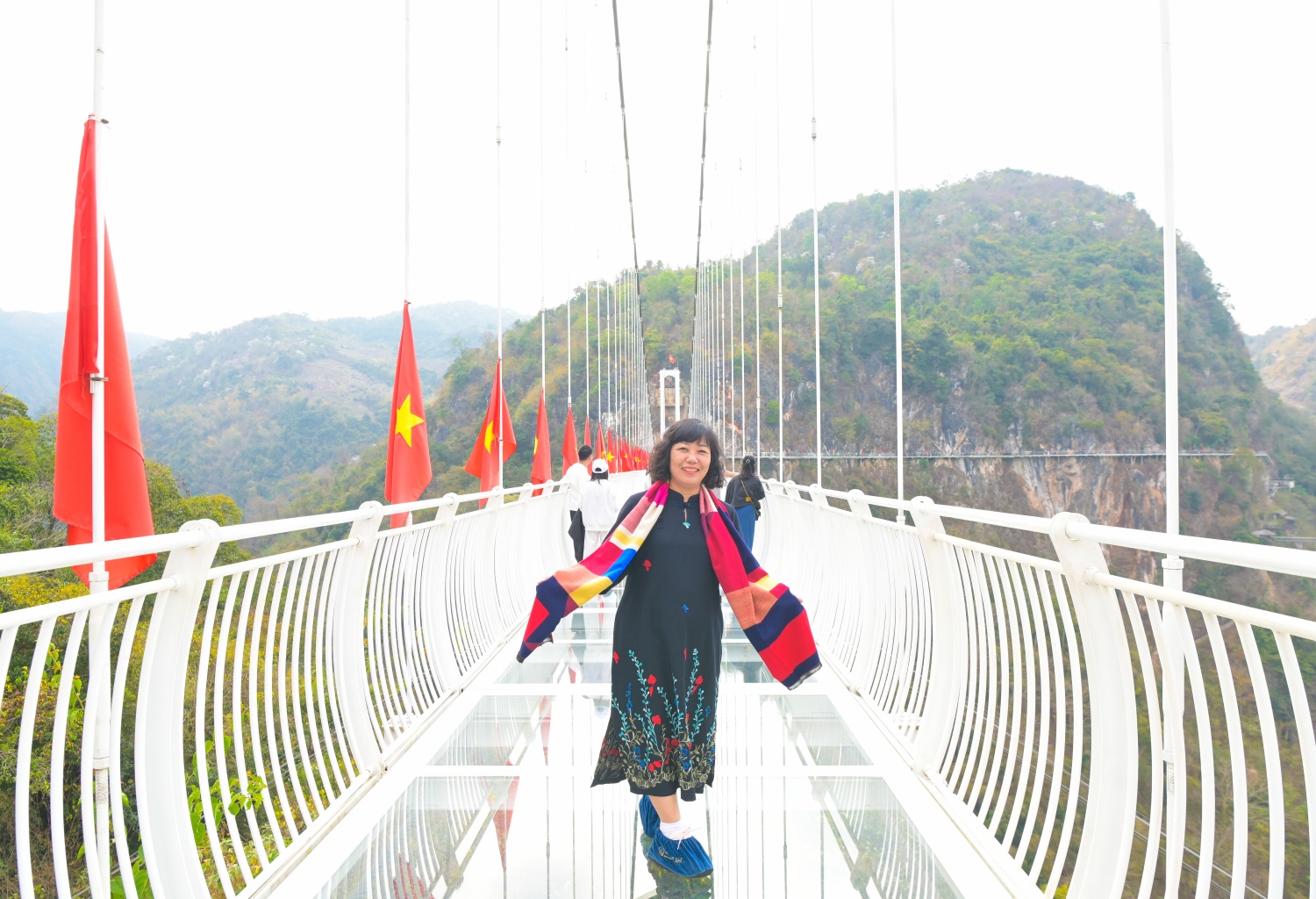 Chị Bùi Thị Tình – PVOIL Hải Phòng chia sẻ tại chuyến tham quan