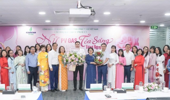 PV GAS tổ chức nhiều hoạt động ý nghĩa chào mừng Ngày Quốc tế Phụ nữ 8/3