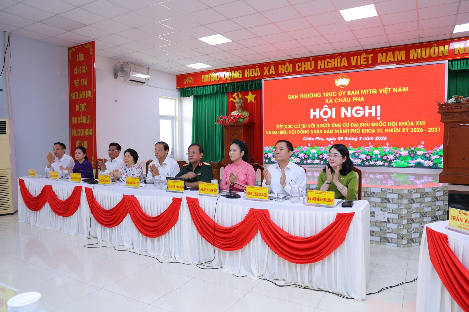 Cử tri xã Châu Pha (TP HCM) tin tưởng, kỳ vọng vào các ứng cử viên ĐBQH và HĐND