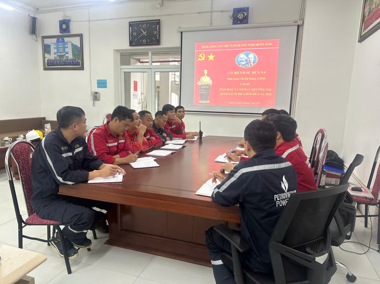 Buổi sinh hoạt chi bộ tháng 3/2026 tại Đảng bộ PV Power Buổi sinh hoạt chi bộ tháng 3/2026 tại Đảng bộ PV Power