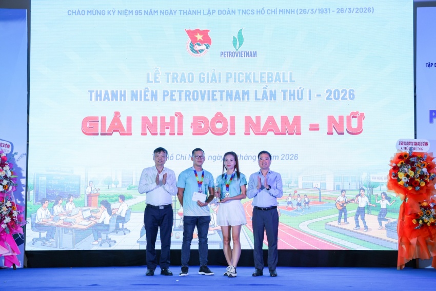 Giải Pickleball Thanh niên Petrovietnam lần thứ I: Sân chơi gắn kết Tuổi trẻ Petrovietnam và địa phương