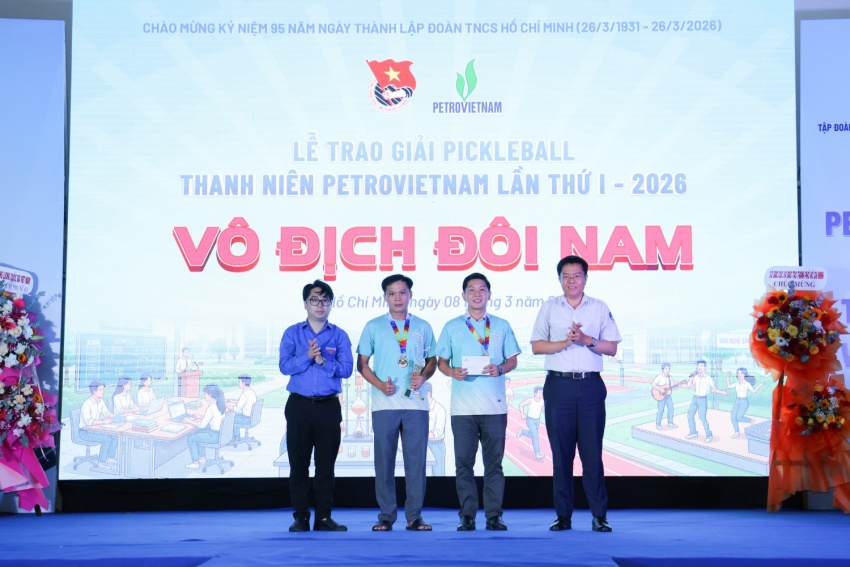 Giải Pickleball Thanh niên Petrovietnam lần thứ I: Sân chơi gắn kết Tuổi trẻ Petrovietnam và địa phương