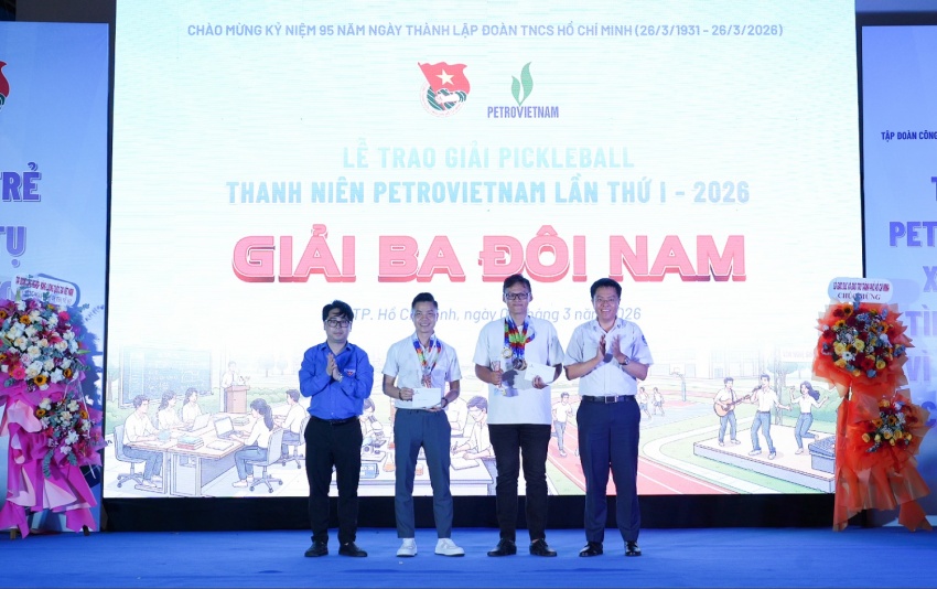 Giải Pickleball Thanh niên Petrovietnam lần thứ I: Sân chơi gắn kết Tuổi trẻ Petrovietnam và địa phương