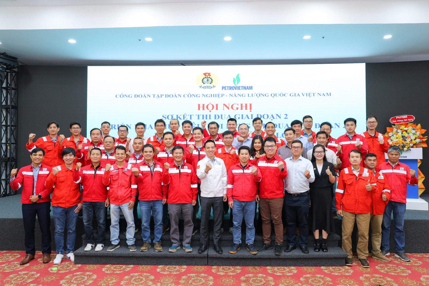 Công đoàn Petrovietnam phát động thi đua giai đoạn 3 Dự án phát triển mỏ khí Lô B