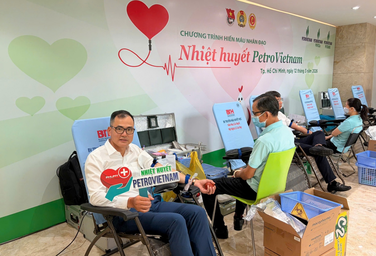 Nhiệt huyết Petrovietnam: Một giọt máu cho đi   Một cuộc đời ở lại