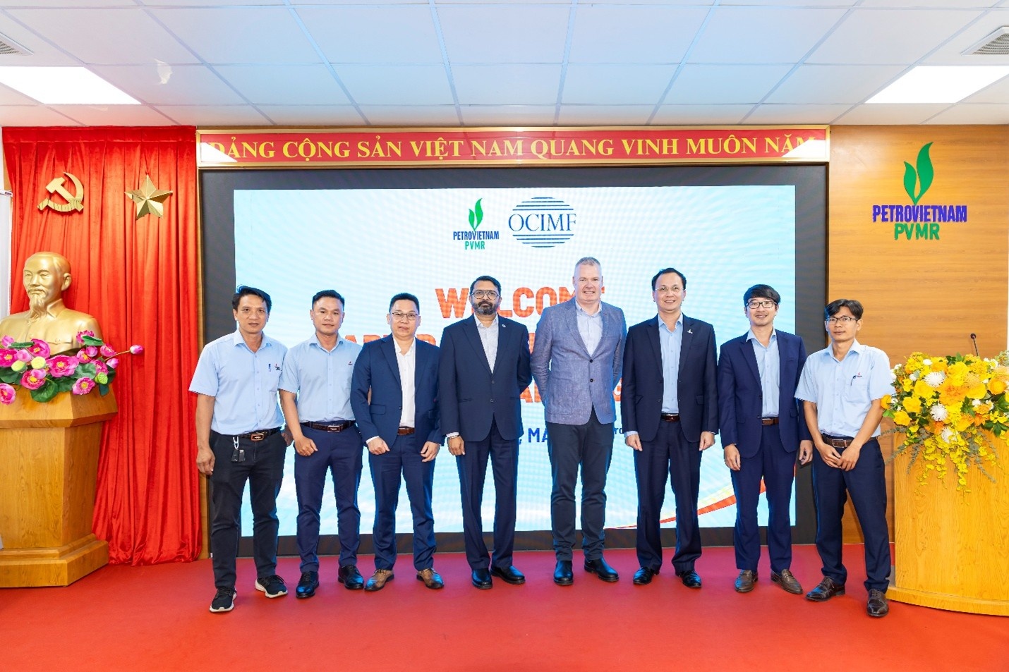 OCIMF làm việc với PVMR, chia sẻ kinh nghiệm kiểm tra tàu dầu quốc tế OCIMF làm việc với PVMR, chia sẻ kinh nghiệm kiểm tra tàu dầu quốc tế