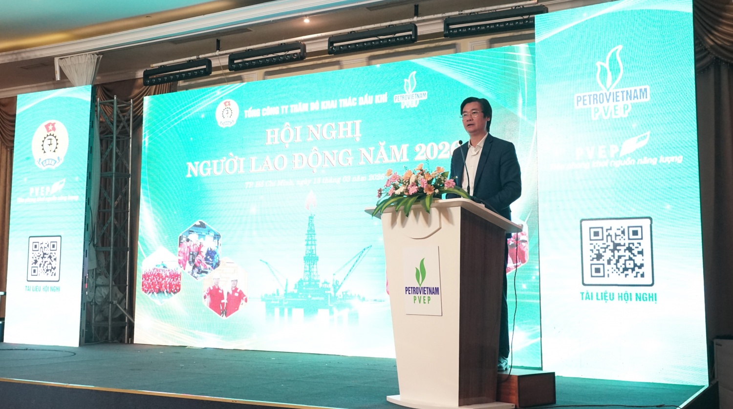 Hội nghị Người lao động PVEP 2026: Đồng thuận mục tiêu, phát động thi đua hoàn thành kế hoạch năm