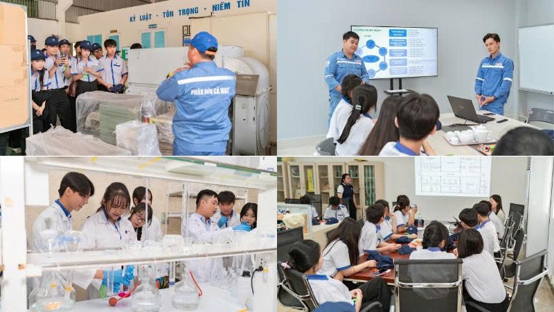 PVCFC khởi động hành trình hướng nghiệp thực tế năm 2026 cho học sinh THPT tại Cà Mau PVCFC khởi động hành trình hướng nghiệp thực tế năm 2026 cho học sinh THPT tại Cà Mau