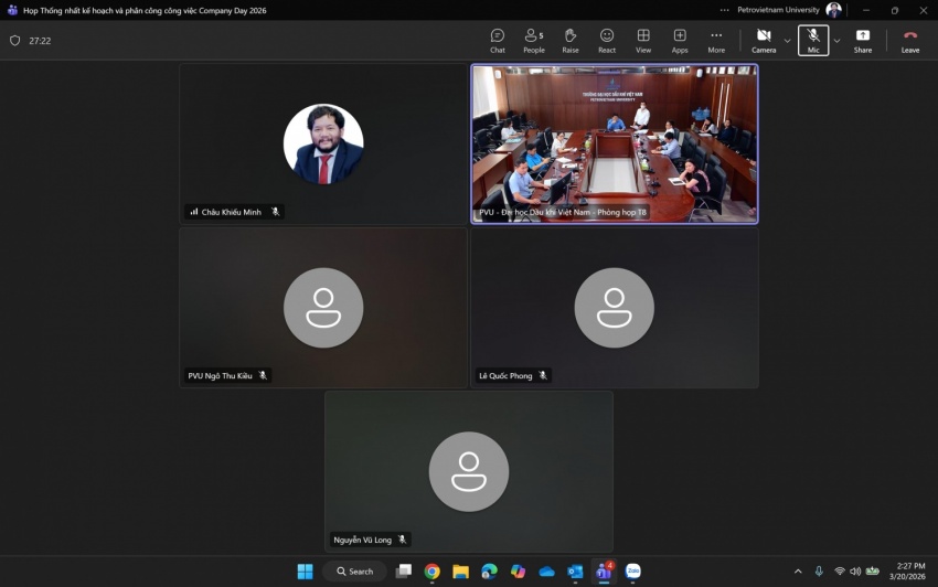 PVU tổ chức thành công “Hội thảo về tác động của xung đột Trung Đông đối với thị trường năng lượng toàn cầu” PVU tổ chức thành công Hội thảo về tác động của xung đột
Trung Đông đối với thị trường năng lượng toàn cầu
