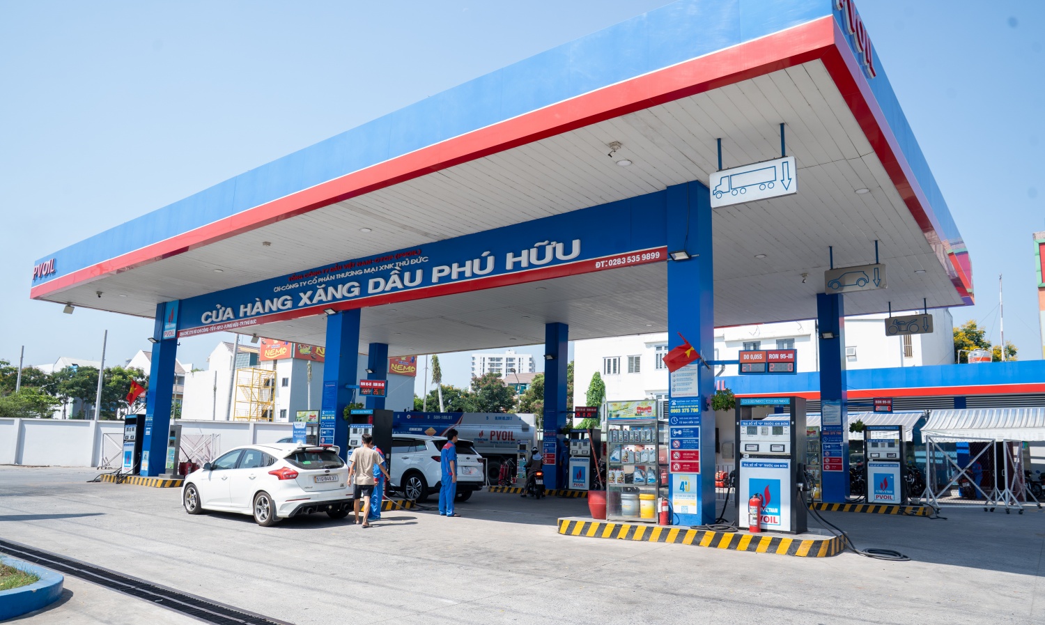 Các CHXD của PVOIL đảm bảo nguồn cung xăng dầu ổn định, liên tục cho thị trường