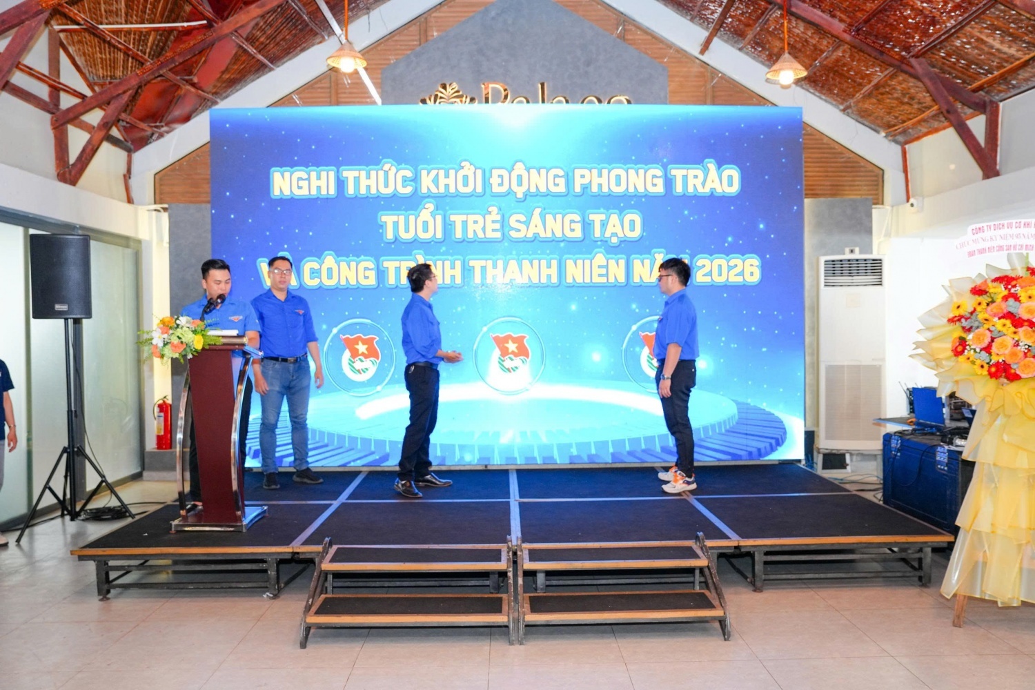 Nghi thức khởi động phong trào Tuổi trẻ Sáng tạo năm 2026 và công trình Thanh niên năm 2026 của Tuổi trẻ PTSC M&C