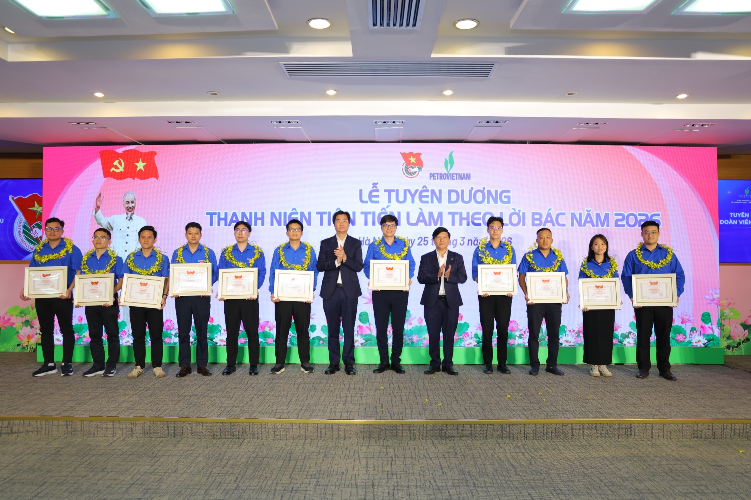 Tuổi trẻ Petrovietnam nâng cao tinh thần 