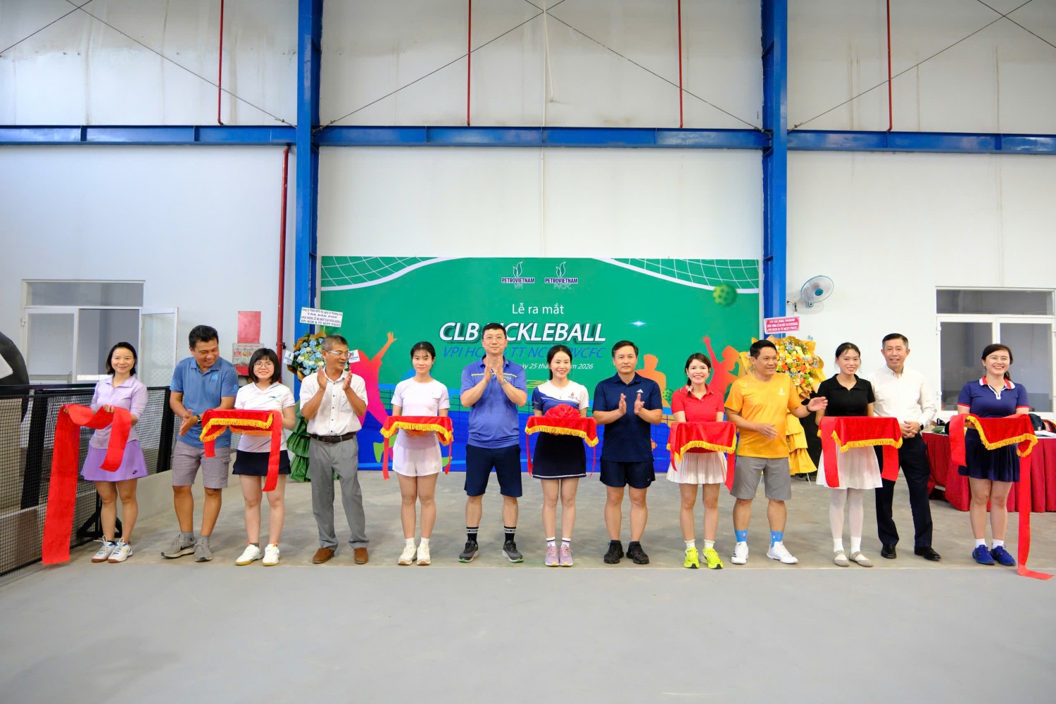 CLB Pickleball VPI Hồ Chí Minh và Trung tâm Nghiên cứu & Phát triển PVCFC.