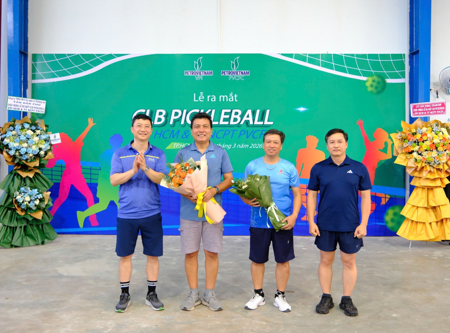 CLB Pickleball VPI Hồ Chí Minh và Trung tâm Nghiên cứu & Phát triển PVCFC.
