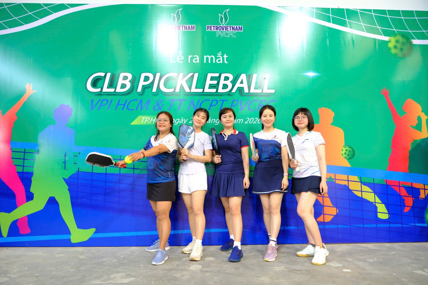 CLB Pickleball VPI Hồ Chí Minh và Trung tâm Nghiên cứu & Phát triển PVCFC.