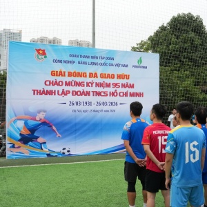 [VIDEO] Sôi nổi giải bóng đá giao hữu Petrovietnam chào mừng 95 năm Ngày thành lập Đoàn