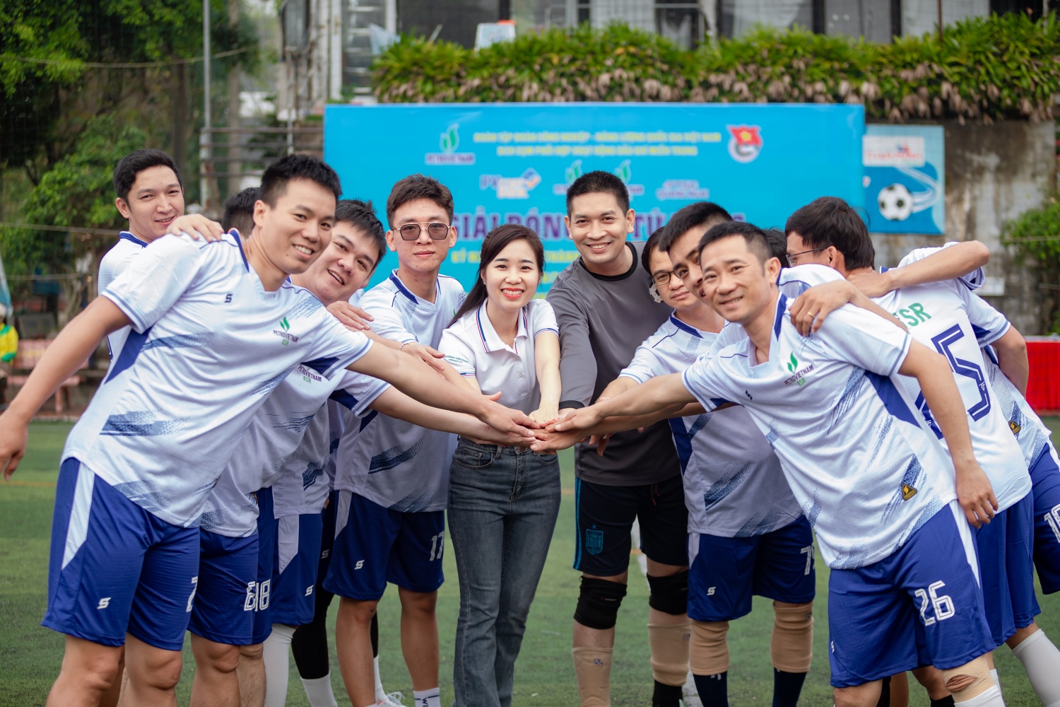 Nâng cao tinh thần đoàn kết tại Giải bóng đá Tứ Hùng Cụm hoạt động Đoàn Thanh niên Petrovietnam miền Trung