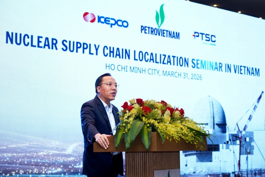 Petrovietnam thúc đẩy nội địa hóa chuỗi cung ứng điện hạt nhân