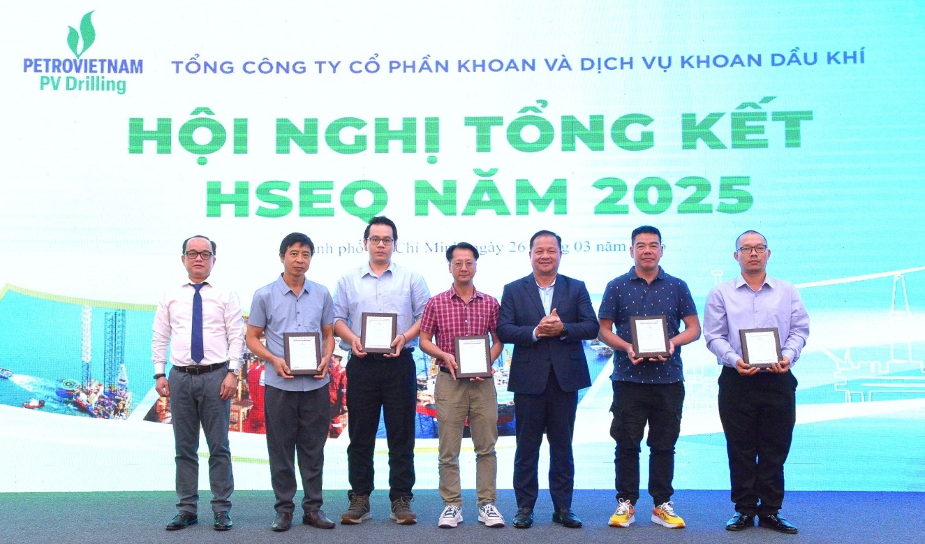 PV Drilling đạt hơn 5,1 triệu giờ công an toàn năm 2025
