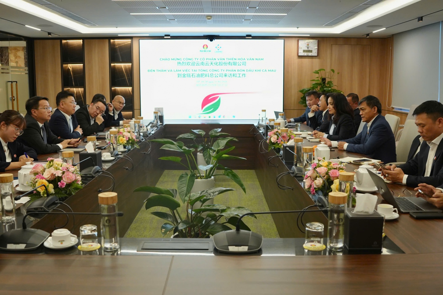 PVCFC củng cố hợp tác chiến lược với đối tác Vân Thiên Hóa Vân Nam