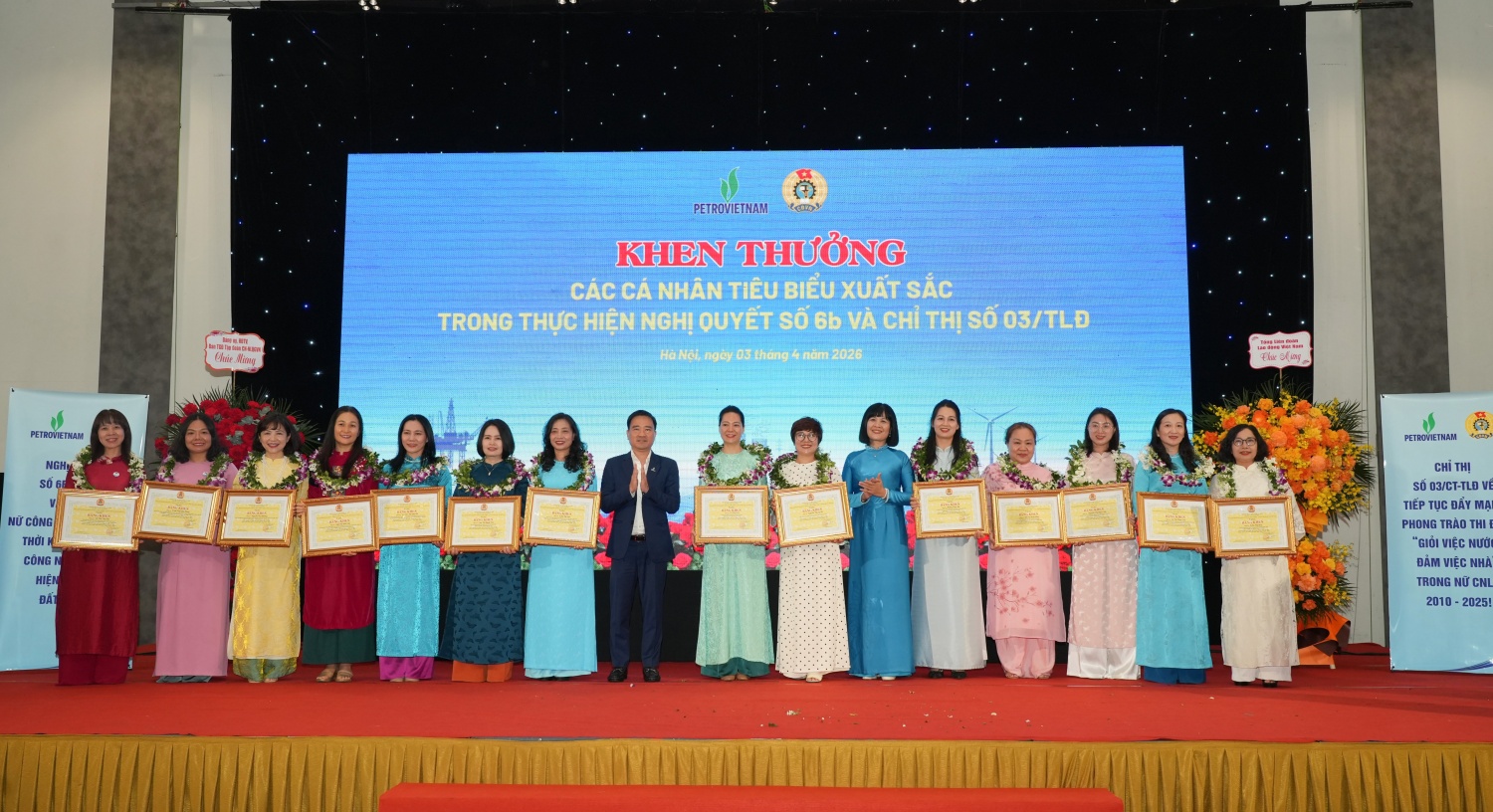 Để lực lượng nữ tiếp tục là điểm sáng trong hành trình phát triển Petrovietnam