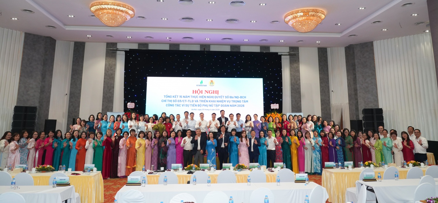 Để lực lượng nữ tiếp tục là điểm sáng trong hành trình phát triển Petrovietnam