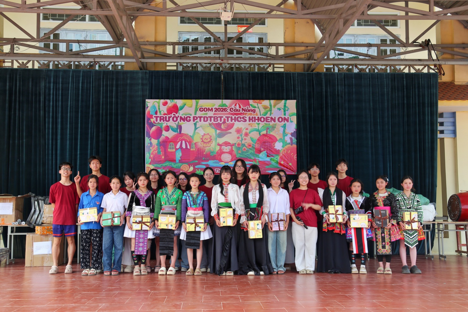 GOM 2026: “Cầu Nắng” lan tỏa yêu thương tới học sinh vùng cao Lai Châu