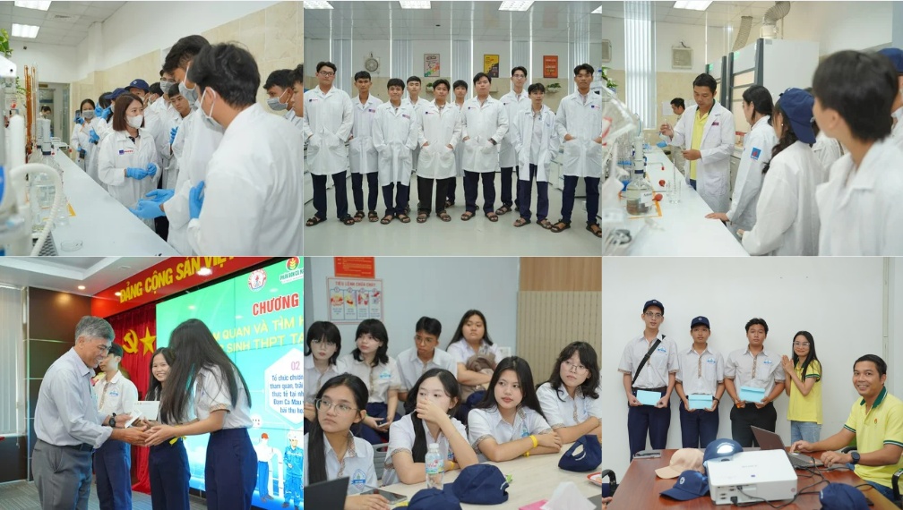 Hành trình bồi đắp tri thức của học sinh THPT tại Nhà máy Đạm Cà Mau